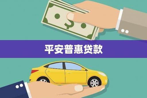 大东平安普惠贷款