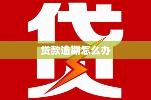 甘谷贷款逾期怎么办
