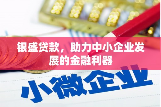 九原银盛贷款，助力中小企业发展的金融利器