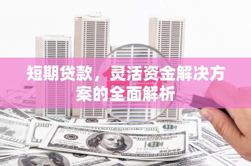 六枝短期贷款，灵活资金解决方案的全面解析