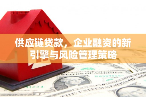 德江供应链贷款，企业融资的新引擎与风险管理策略