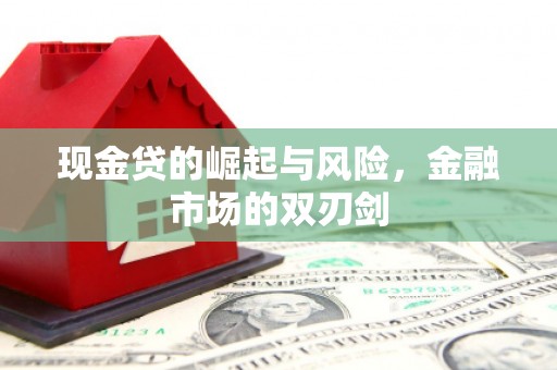 新建现金贷的崛起与风险，金融市场的双刃剑