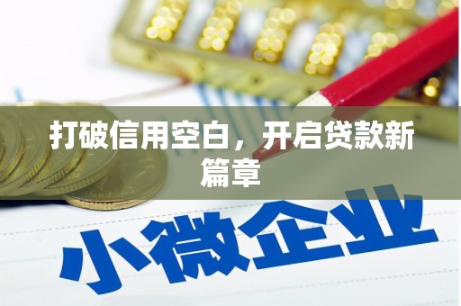 海安打破信用空白，开启贷款新篇章